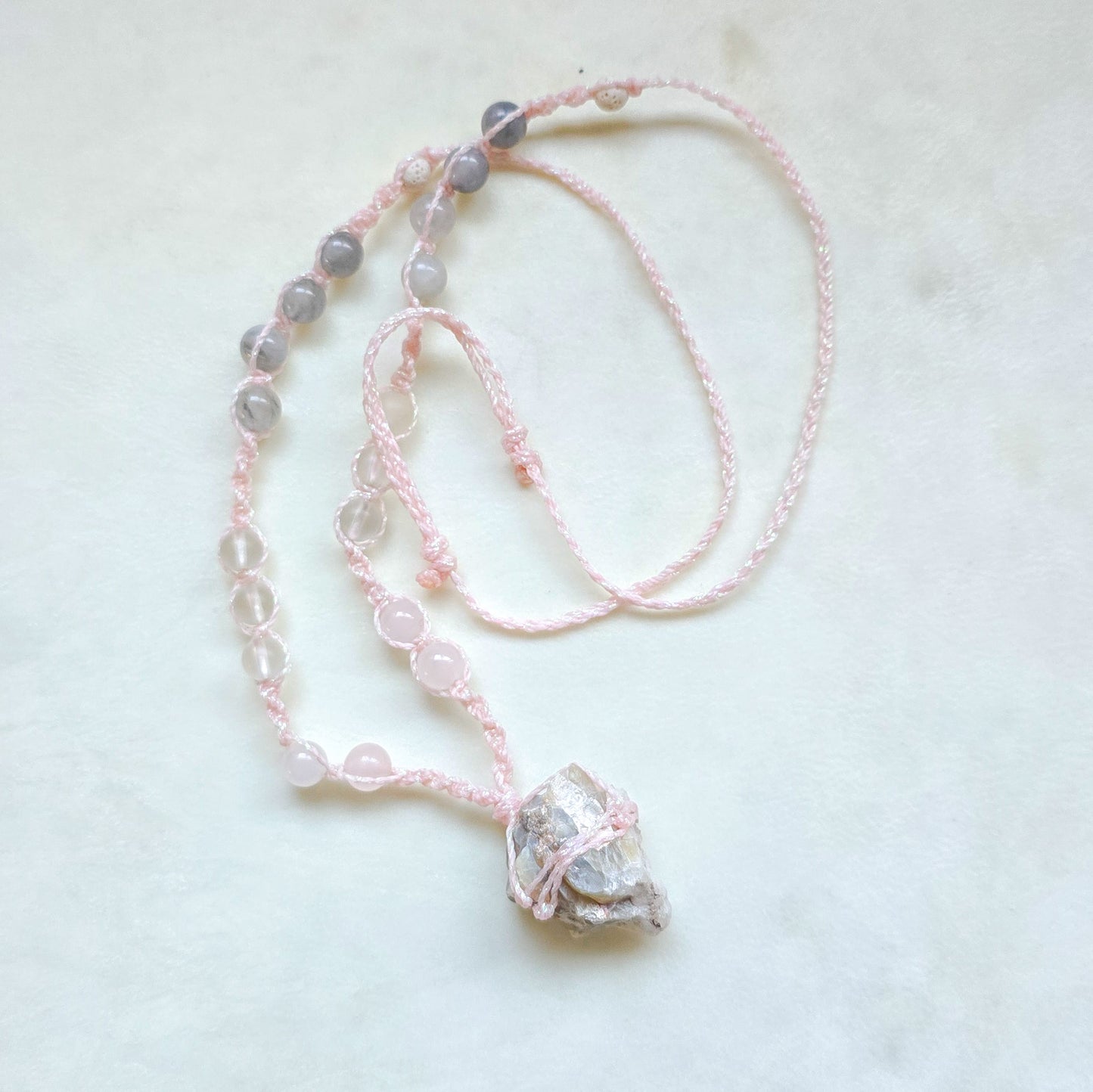 Mt Tamborine quartz necklace