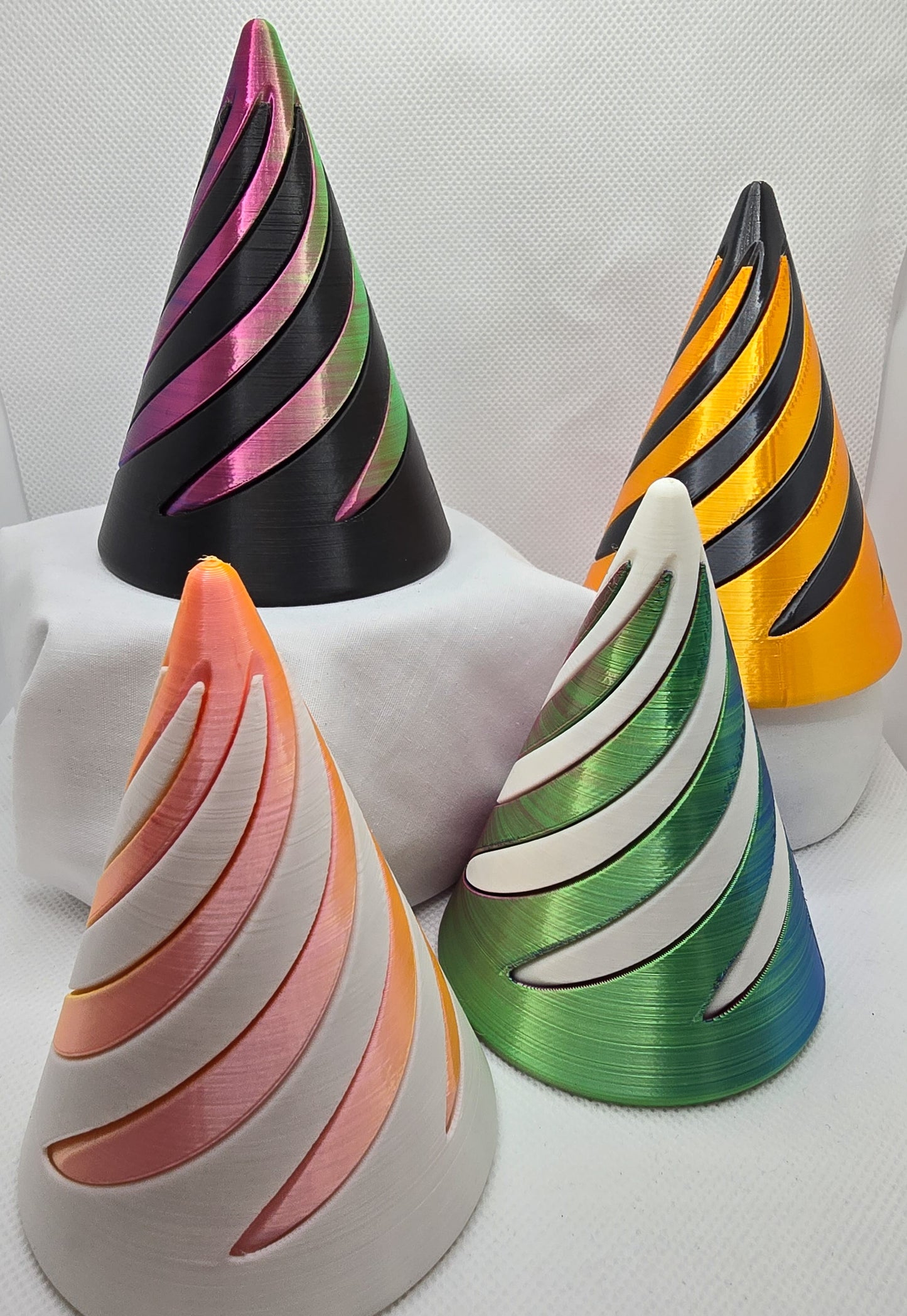 3D printed Spiral Cone Fidget