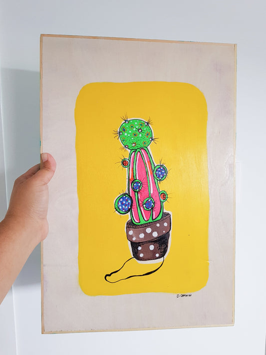 Psychedelic cactus 1